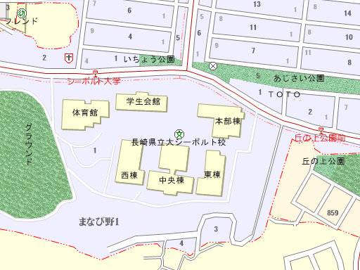�n�}���茧����w�V�[�{���g�Z