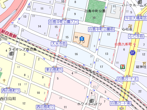 株）小川晩成堂(広島県広島市中区)の地図 - MAPPLE 地図 「ちず丸」