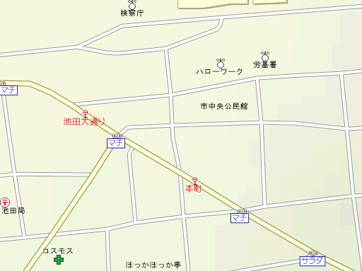 株）マキエンタープライズ(徳島県三好市)の地図 - MAPPLE 地図 「ちず丸」