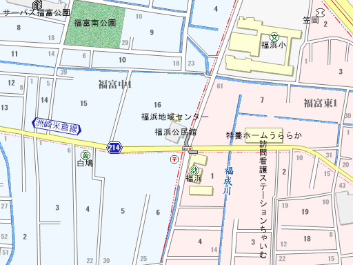 岡山市役所岡山市教育委員会福浜公民館(岡山県岡山市南区)の