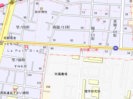 株）白川書院(京都府京都市左京区)の地図 - MAPPLE 地図 「ちず丸」