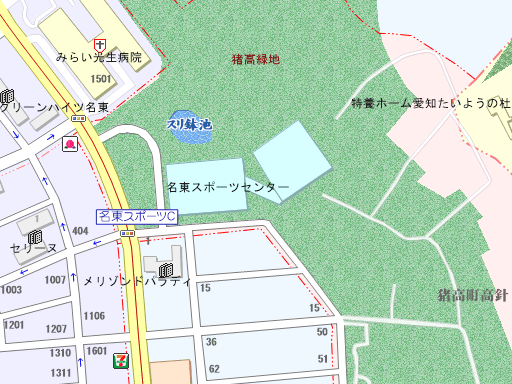 名古屋市役所教育委員会名古屋市名東スポーツセンター(愛知県名古屋市 ...