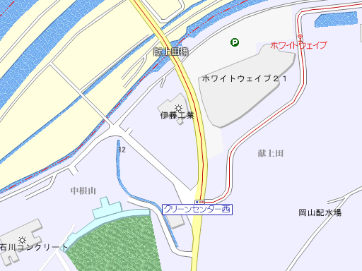 �n�}�ɓ��H�Ɓi���j