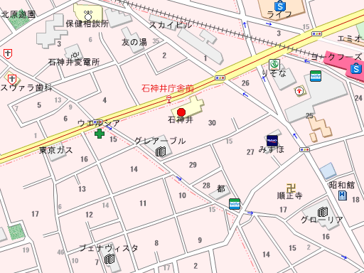 練馬区保健所石神井保健相談所(東京都練馬区)の地図 - MAPPLE 地図 ...