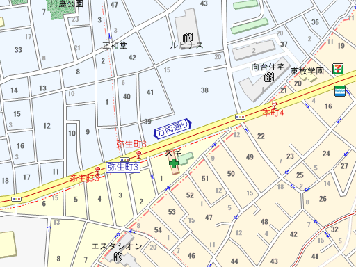 有）協同新聞出版発送所(東京都中野区)の地図 - MAPPLE 地図 「ちず丸」