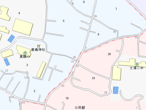 筑波書林(茨城県土浦市)の地図 - MAPPLE 地図 「ちず丸」